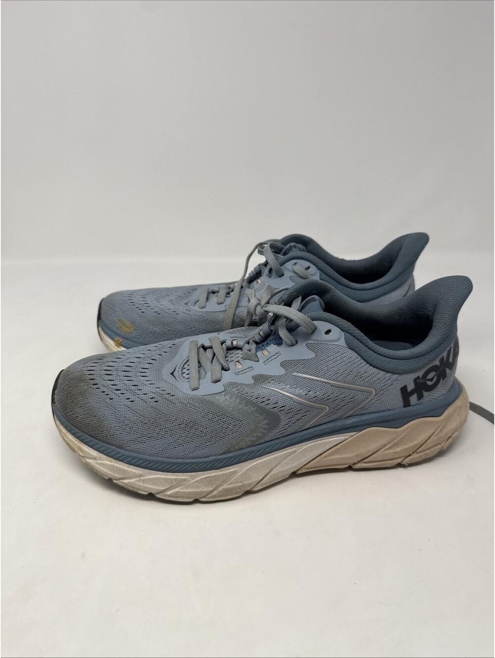 Hoka One One Arahi 5 Shoes Womens Size 8.5D Blue Running Stability 1115013 BFPB